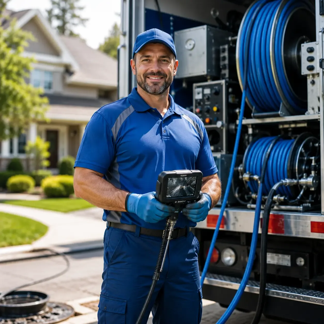 Local outdoor drain cleaning specialists in Maple Rapids, MI